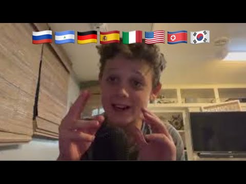 ASMR I love you in 10 different language’s 💕