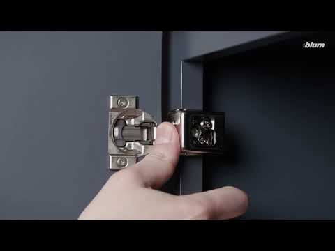 Effortless Door Removal and Attachment with Blum’s COMPACT CLIP Hinge