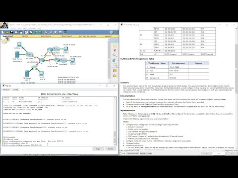 1.3.1.3 Packet Tracer - Skills Integration Challenge