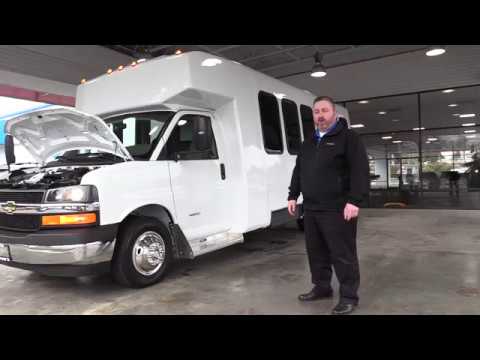 2017 Chevrolet Diamond 24 Passenger Shuttle Bus - S06910