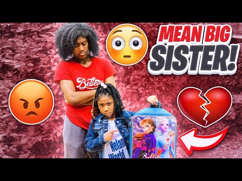 Short Stories: Mean big sister wishes little sister away, she INSTANTLY REGRETS IT😩😡 (Episode 1)