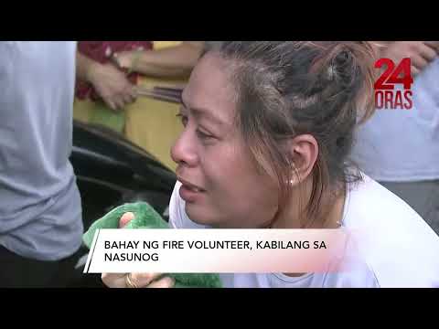Bahay ng fire volunteer, kabilang sa nasunog sa Malate 24 Oras