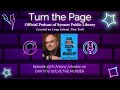 Turn The Page Podcast Episode 357A Antony Johnston On CAN YOU SOLVE THE MURDER