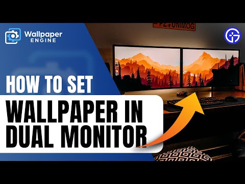 How To Setup Dual Monitor Wallpapers In Wallpaper Engine (2023) | Span Across Multiple Monitors
