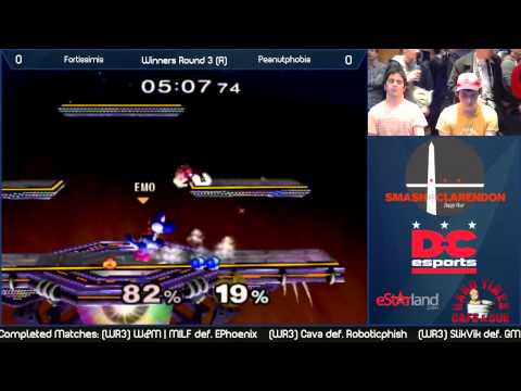 Smash @ Clarendon (12/19/2014) WR3A - Fortissimis vs. Peanutphobia