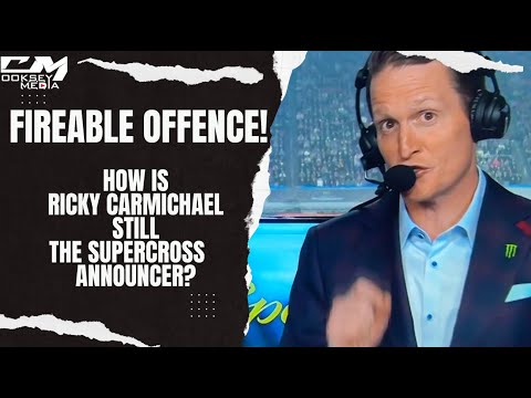 Supercross Announcer Ricky Carmichael Is Embarassing!