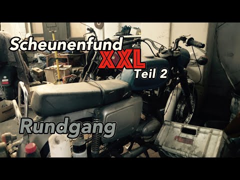 Scheunenfund XXL Teil 2 | Mopeds, LKWs und Autos - Wir drehen ne Runde über den Platz
