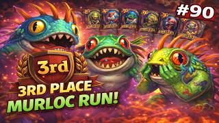 Murlocs That Scale in HAND?! ๐คฏ Crazy Game | BG #90