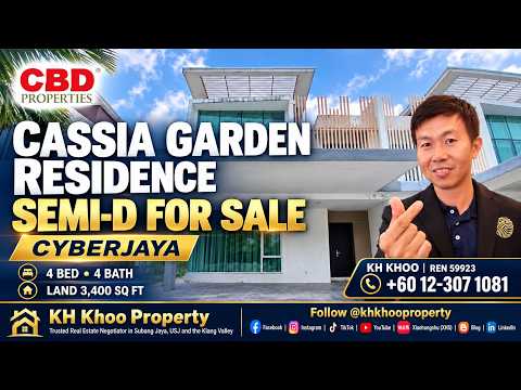 Semi-Detached House for Sale in Cyberjaya (Selangor) - KH Khoo - PropertyGuru.com.my
