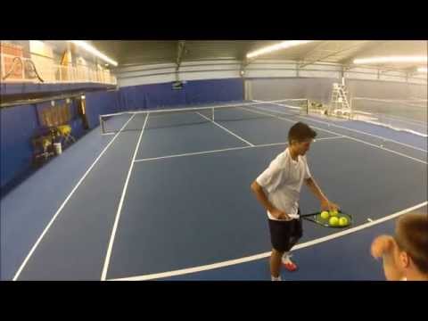 Amar Galijasevic - College Tennis Recruiting Video 2015