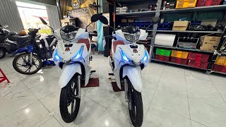 Honda Wavei 2024 Độ Smartkey Thái Lan CNC 2 Xe Một Lượt Chưa Bảng Số T23Shop Cần Thơ