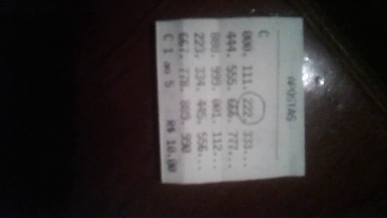 Acertar uma centena 1 a 5