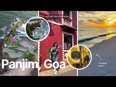 Travel guide to explore Panjim, Goa | Places to see, food, beach and more -Goa 2025 | Sukhmani vlogs