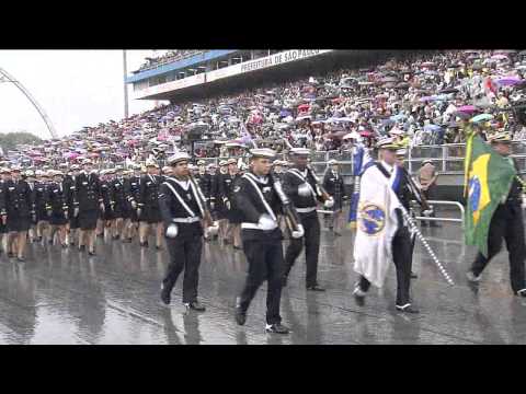 Desfile de 7 de setembro reúne 20 mil pessoas no Anhembi
