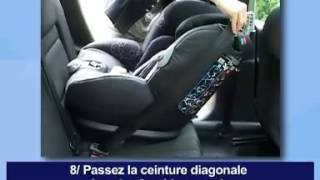 Siège auto Bébé Confort Opal - installation dos à la route