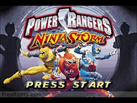 Power Rangers : Ninja Storm GBA
