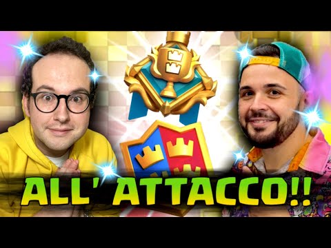 Nefasto and Ciccio together on Clash Royale!! For the first time!!