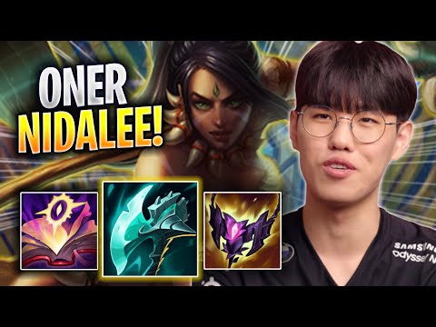 ONER IS A BEAST WITH NIDALEE! - T1 Oner Plays Nidalee JUNGLE vs Vi! | Season 2023