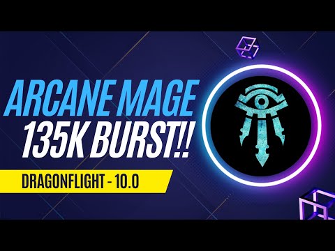 CRAZY 135k Arcane Mage Burst!