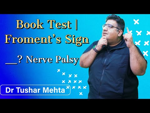 Book Test | Froment’s Sign | ​⁠@DrTusharMehta #inicet #neetpg #fmge #neetpreparation