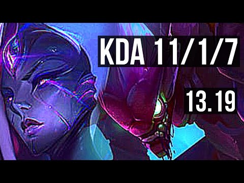 BEL'VETH vs KHA (JNG) | 11/1/7, Legendary, Rank 8 Bel'Veth | KR Challenger | 13.19