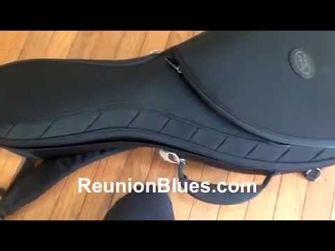 Reunion Blues RBG1SBK — RB Continental Midnight Series Semi-Hollow 2018 - Black image 12