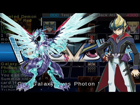 Kaito Tenjo Vs Jack Atlas : Summon Galaxy-Eyes Photon Dragon [ YuGiOh! Arc-V Tag Force Special  ]