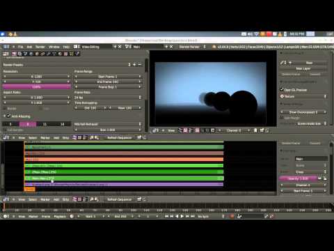 Blender 2.6 OpenGL Z-Pass / Depth of Field (Tutorial)