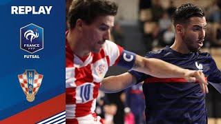 Futsal : France-Croatie (4-0) , le replay