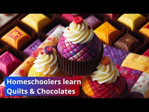 HOMESCHOOLERS  QUILT, How to BUILD FABRIC  STASH, LEARN QUILTS, MAKE CHOCOLATE- Xhoxolate Quilts 112