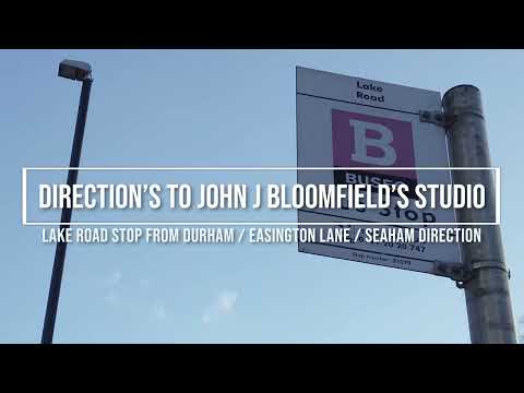 Buses From Durham That Stop Outside John J Bloomfield Photographer's Studio.