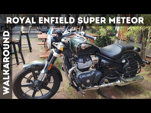 Royal Enfield Super Meteor 650 - Walkaround | Royal Enfield Garage Cafe