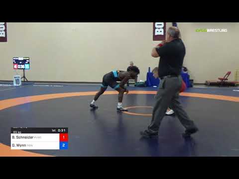 2018 Marine Corps US Open/Senior Men's Freestyle 65 Con 16 #2 - Ben Schneider (PVWC) Vs. Darren Wy