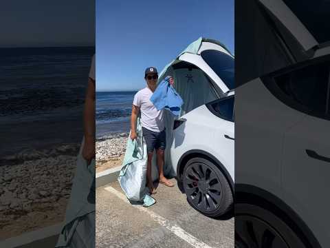 Thumbnail for The Car Cabana is a total game changer for beach and sports days 🏝️ by Sports car, Car