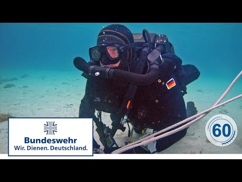 60 Sekunden Bundeswehr:  Mischgastauchgerät