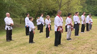 40 éves Márton László göllei harcművész kung-fu stílusa