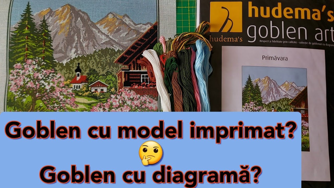 #Goblen imprimat vs. Goblen cu diagram?/ Printed #gobelin versus Diagram gobelin
