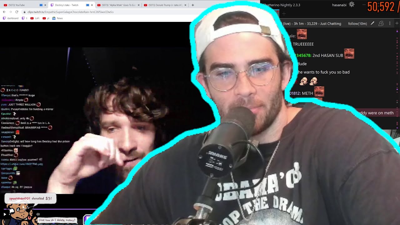 Hasan reacts to r/Destiny | Hasanabi