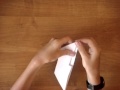 Оригами Видео урок #2 Головка щелкающая головой и Обычный самолетик 