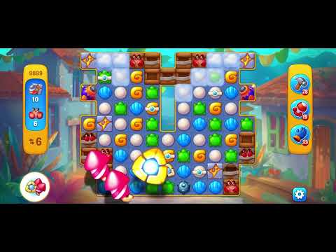 Fishdom Gameplay Super Hard Level 9889 - No Booster