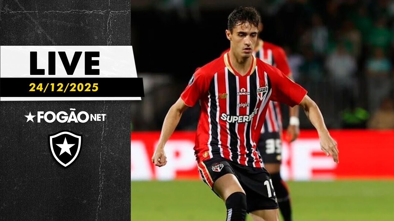 LIVE | Botafogo e São Paulo tentam chegar a acordo e podem até mudar negociação