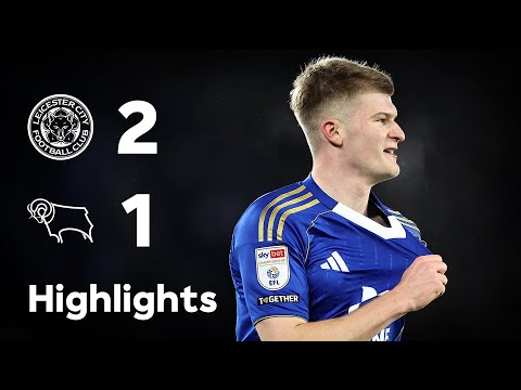 James & De Cordova-Reid Give Foxes Derby Win! 🤩 | Leicester City 2-1 Derby County | Highlights