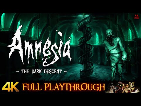 AMNESIA : The Dark Descent | 4K/60FPS | FULL GAME Walkthrough | ALL ENDINGS
