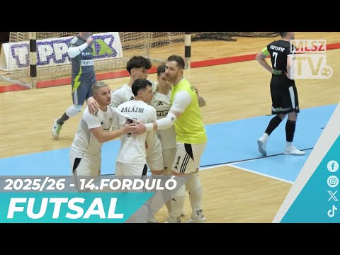PTE-PEAC – Debreceni EAC | 2-3 | Férfi Futsal NB I | 14. forduló | MLSZTV