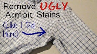 How To Remove Ugly Yellow Armpit Stains (Cheap and Natural!)
