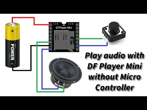 DFPlayer Mini Play Audio with Push Button | Simple DIY Tutorial