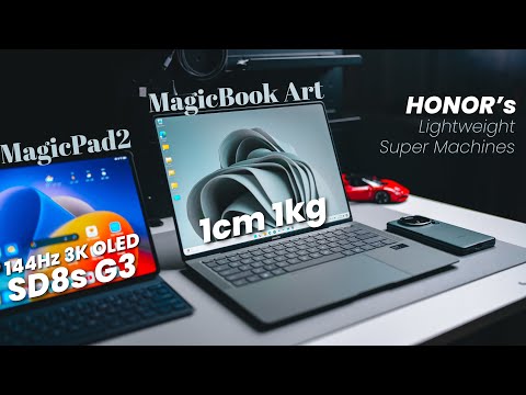 HONOR MagicBook Art 14 | MagicPad 2: Incredibly THIN But POWERFUL. Best Everyday Devices?
