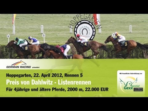 Hoppegarten, Preis von Dahlwitz, 22.4.2012 - Sieger: Baschar