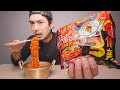 First Time Trying 3X Fire Noodles