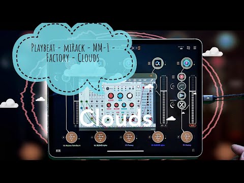 PLAY-BEAT-MUTE - miRack - Mutable (Clouds,Rings) - Glitch.